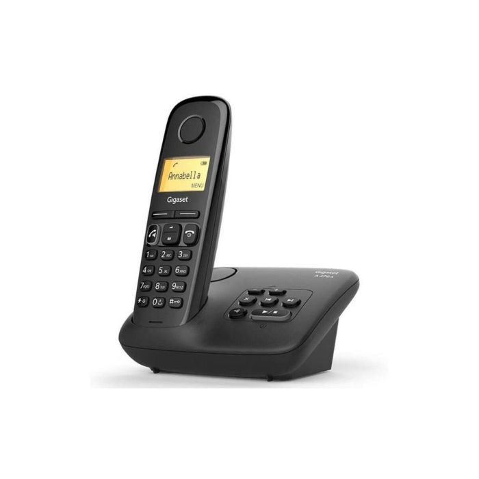 Gigaset GIGASETA270ASN A270 Teléfono Inalámbrico con Contestador Automático Negro 1 Gigaset GIGASETA270ASN A270 Teléfono Inalámbrico con Contestador Automático Negro 1