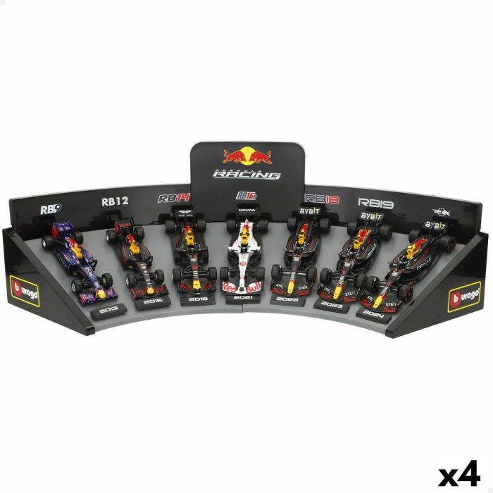 Coche de carreras Red Bull BURAGO (4 Unidades) 0 Coche de carreras Red Bull BURAGO (4 Unidades) 0