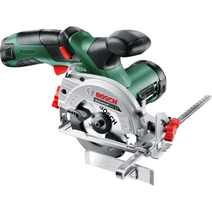 Bosch UniversalCirc 12 Sierra circular a batería 12V 2,5Ah, hoja 85mm, corte 26mm, con 1 batería y LED 11 Bosch UniversalCirc 12 Sierra circular a batería 12V 2,5Ah, hoja 85mm, corte 26mm, con 1 batería y LED 11