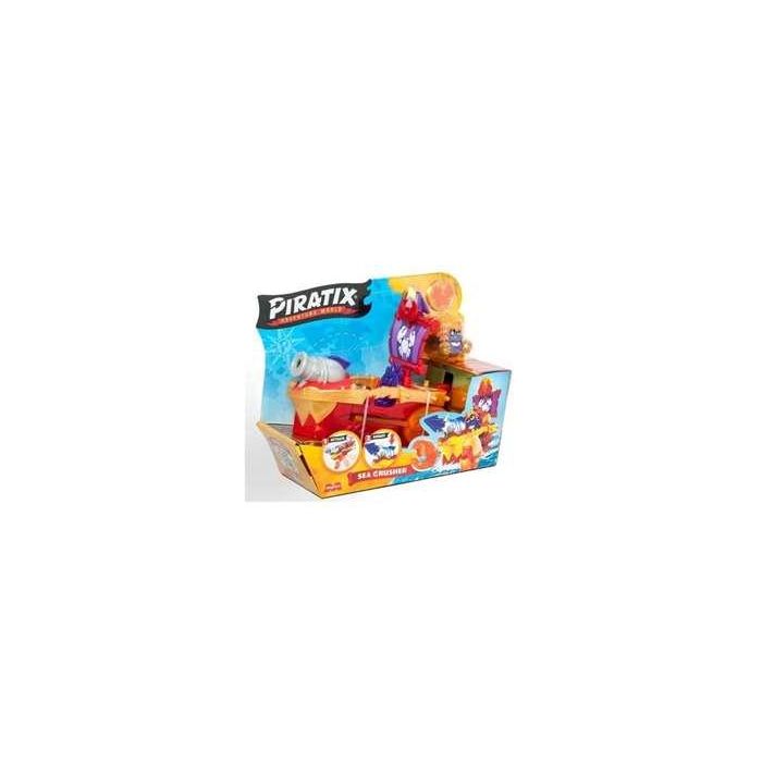 Barco piratix pirate ship con su capitan, tesoro exclusivo y moneda (sky hunter o sea crusher) 15,7x20x7,4cm - modelos surtidos Barco piratix pirate ship con su capitan, tesoro exclusivo y moneda (sky hunter o sea crusher) 15,7x20x7,4cm - modelos surtidos