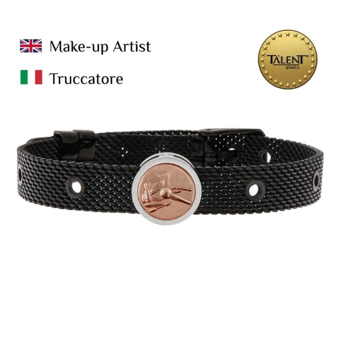 Pulsera Unisex Make-up Artist Talent Jewels TJA-3-18-02-2-235 Negro 1