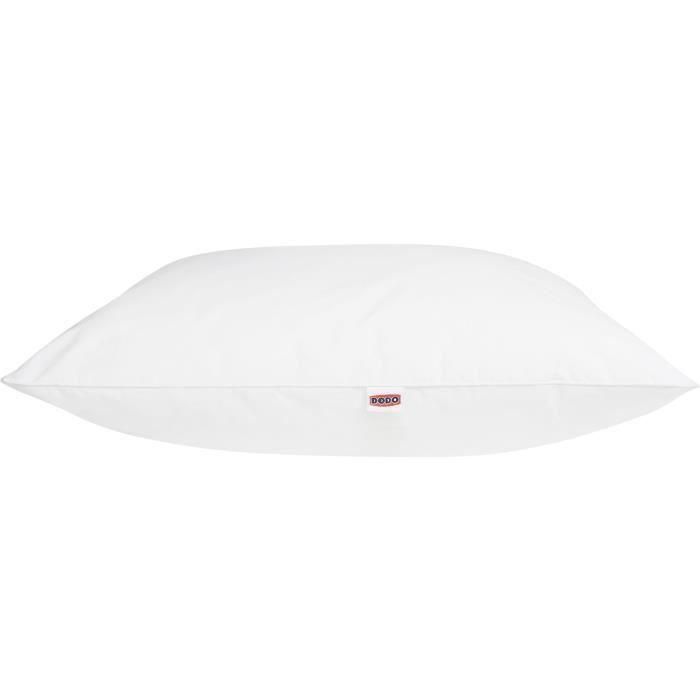 DODO Almohada de plumas de ganso MORZINE Anti-Acarions 65x65cm blanco 4