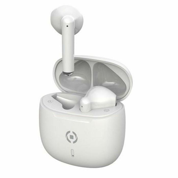 Auriculares Bluetooth con Micrófono Celly BUZ2 Blanco 0 Auriculares Bluetooth con Micrófono Celly BUZ2 Blanco 0