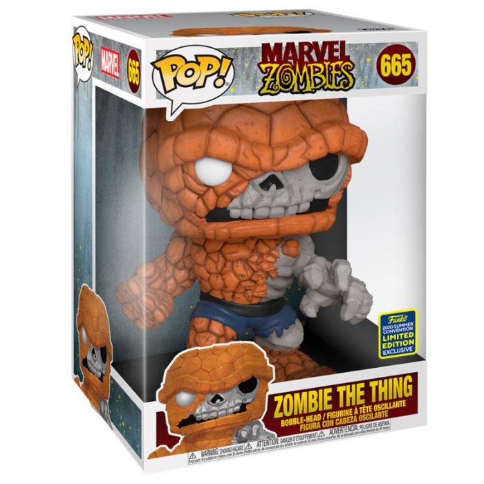 Figura POP Marvel Zombies The Thing Exclusive 25cm 1 Figura POP Marvel Zombies The Thing Exclusive 25cm 1