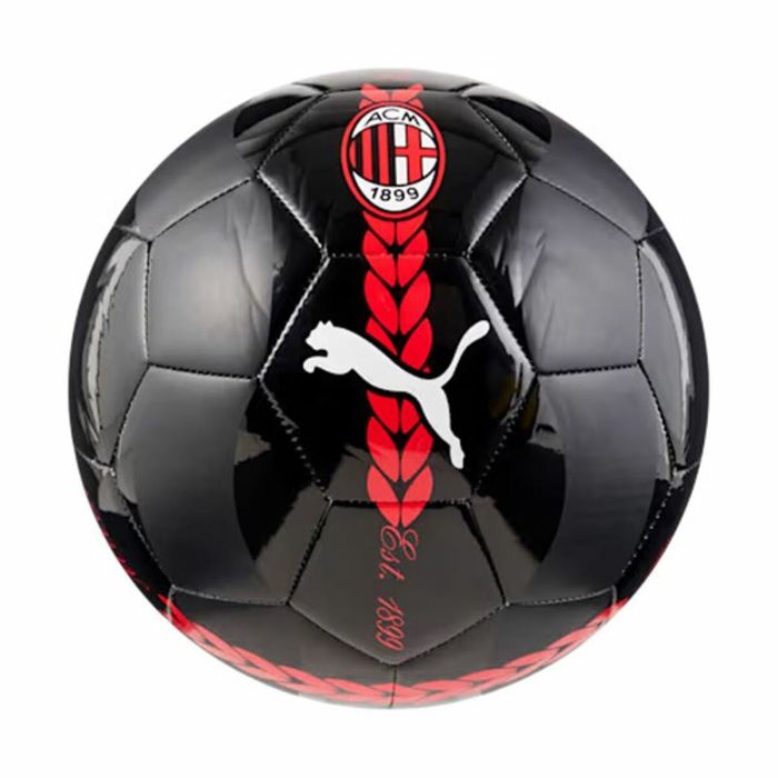 Balón de Fútbol Puma AC Milan Prematch Ball Negro Talla 5 1