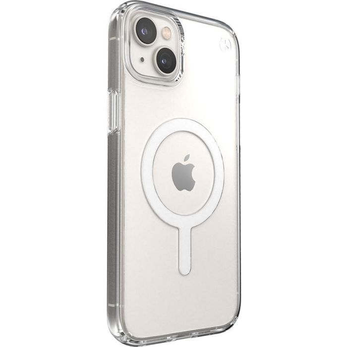 Speck Presidio Perfect Clear Funda Transparente MagSafe para iPhone 14 Plus y 15 Plus con Protección Caídas y Microban Antimicrobiana 2