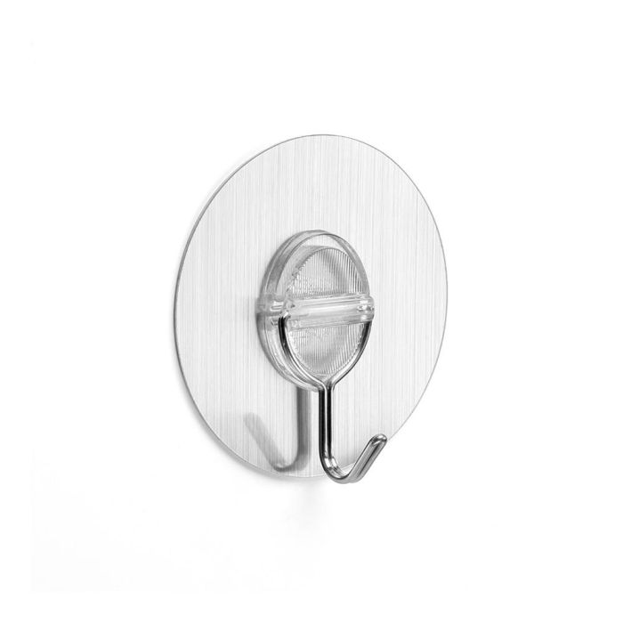 Inofix Colgador adherente reutilizable con gancho móvil acero inoxidable 1292-7 0 Inofix Colgador adherente reutilizable con gancho móvil acero inoxidable 1292-7 0