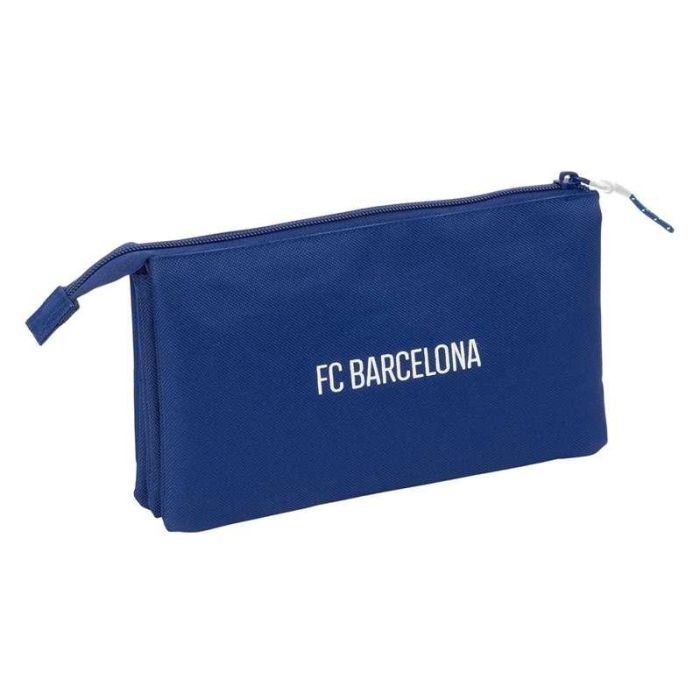 Bolso Escolar Portatodo Safta Triple F.C. Barcelona Navy Blue 120x220x30 mm 1 Bolso Escolar Portatodo Safta Triple F.C. Barcelona Navy Blue 120x220x30 mm 1