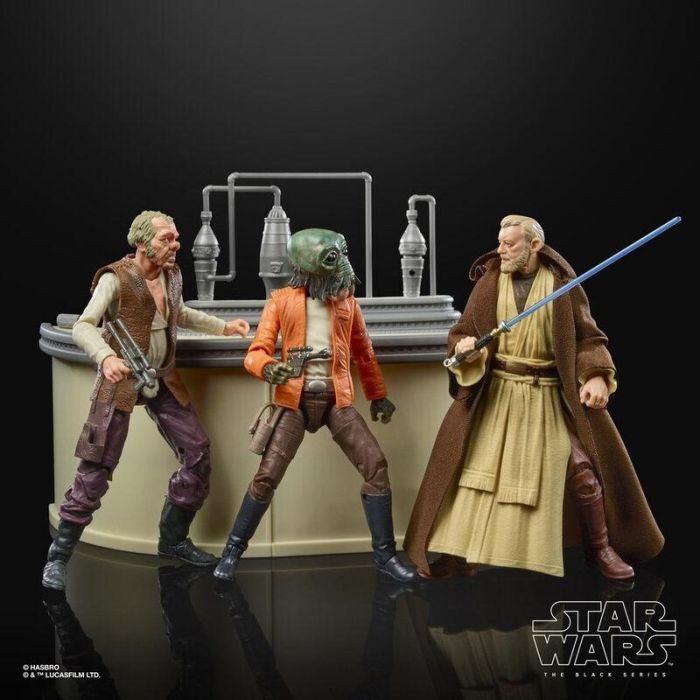 Set figuras The Power Of The Force Cantina Showdown Black Series Star Wars 15cm 0 Set figuras The Power Of The Force Cantina Showdown Black Series Star Wars 15cm 0