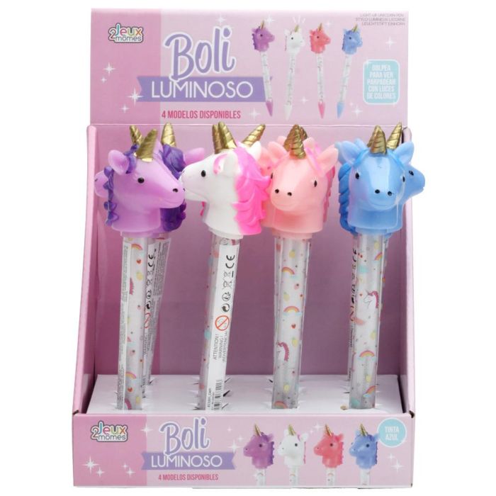 Bolígrafo Unicornio Luminoso Jeux 2 momes 3