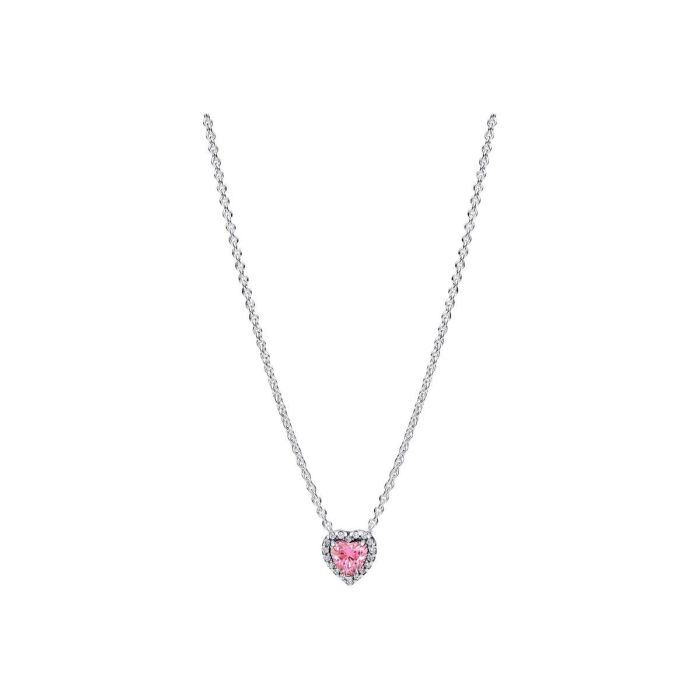 Colgante Mujer Pandora 398425C02-45 Plateado Rosa