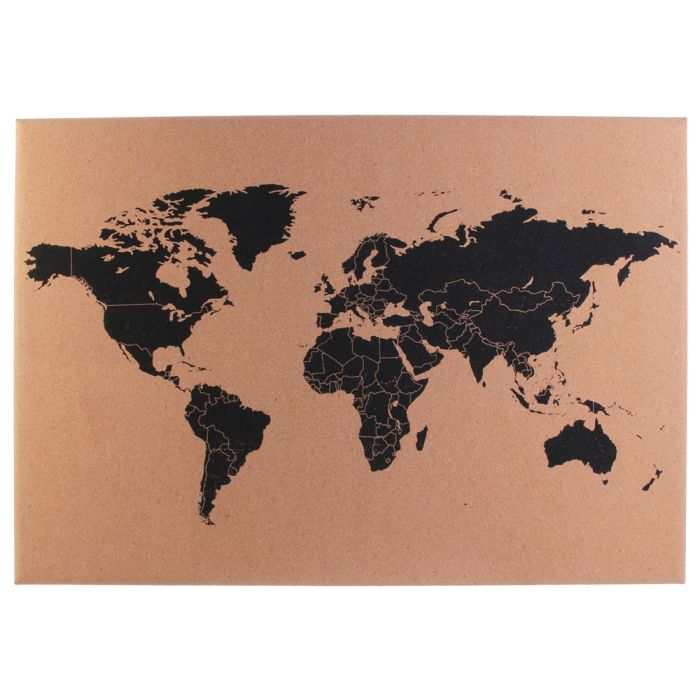 Mapa del mundo - corcho 2