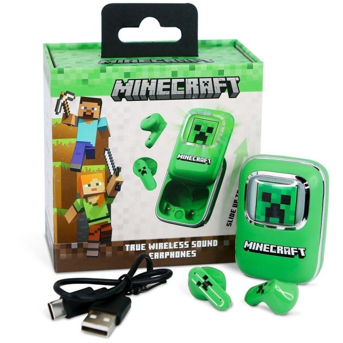 Auriculares inalambricos Minecraft 8