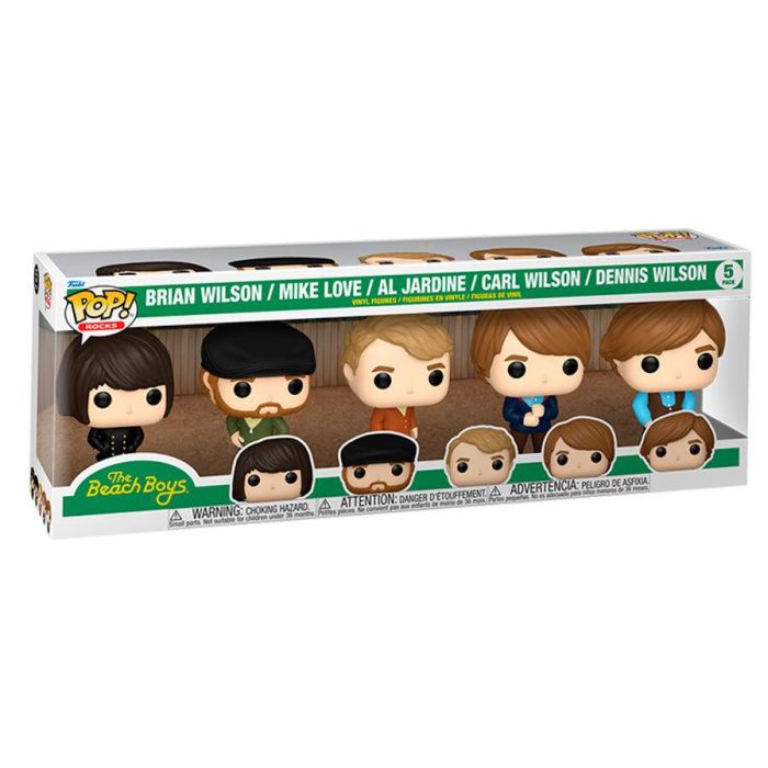 Blister 5 figuras POP The Beach Boys 1 Blister 5 figuras POP The Beach Boys 1