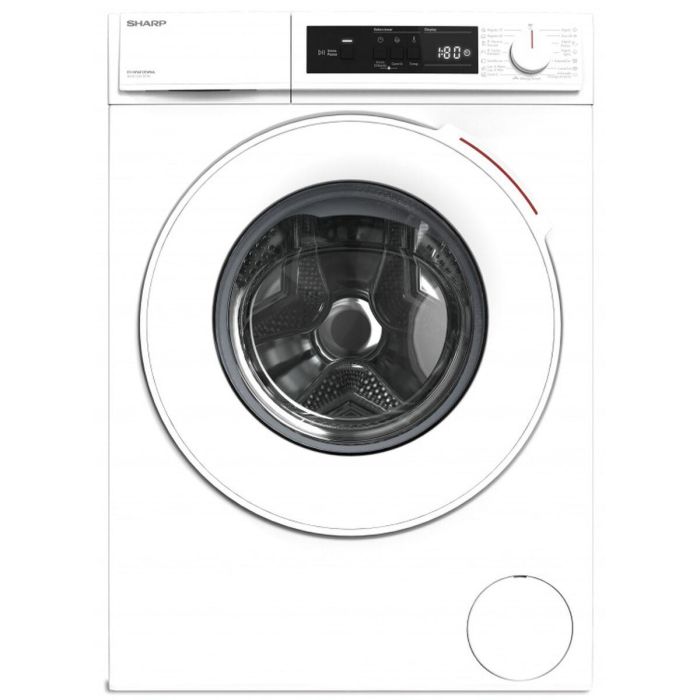Lavadora Sharp ESNFA812DWNA 1200 rpm 8 kg