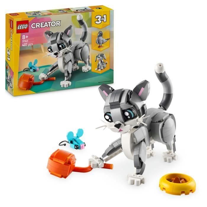 Juego de construccion gato juguetón lego creator. Juego de construccion gato juguetón lego creator.
