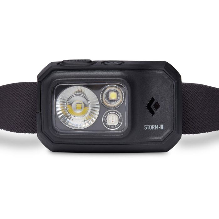 Linterna Frontal LED Recargable y Ajustable Black Diamond STORM 500-R Negro 500 lm 1 Linterna Frontal LED Recargable y Ajustable Black Diamond STORM 500-R Negro 500 lm 1
