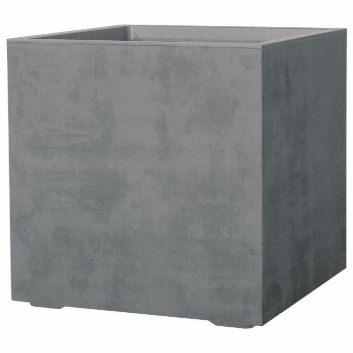 Deroma 9H83ZSZ217 Maceta Cubo Millennium R con ruedas y reserva de agua Gris Ceniza 49 cm Deroma 9H83ZSZ217 Maceta Cubo Millennium R con ruedas y reserva de agua Gris Ceniza 49 cm