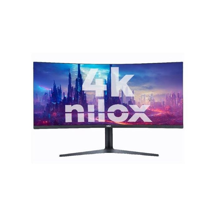 Nilox Monitor Curvado 34" 1Ms Uhd 3840x2160 144Hz 16:9 2Dp-2Hdmi Nilox Monitor Curvado 34" 1Ms Uhd 3840x2160 144Hz 16:9 2Dp-2Hdmi