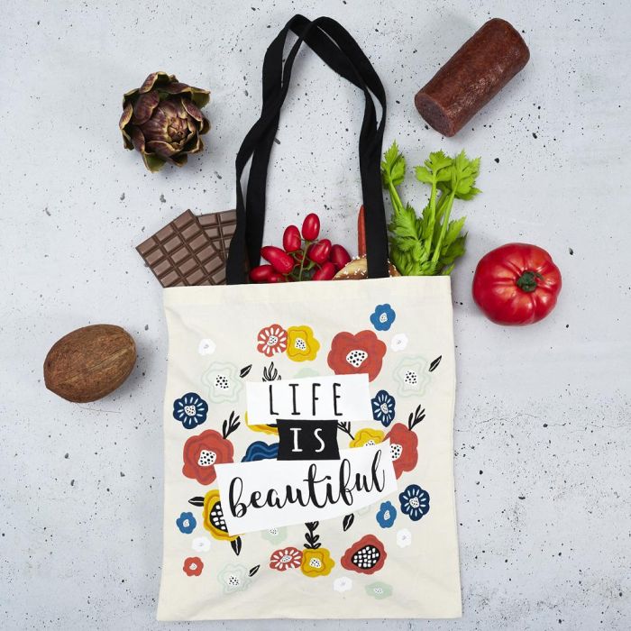 Entre Temps Bolsa Tote Bag Liberty 38x40 en Poliéster 4