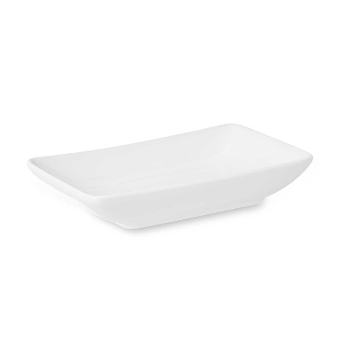Bandeja Rectangular Porcelana 19 Cm Vessia (24 Unidades) 1 Bandeja Rectangular Porcelana 19 Cm Vessia (24 Unidades) 1