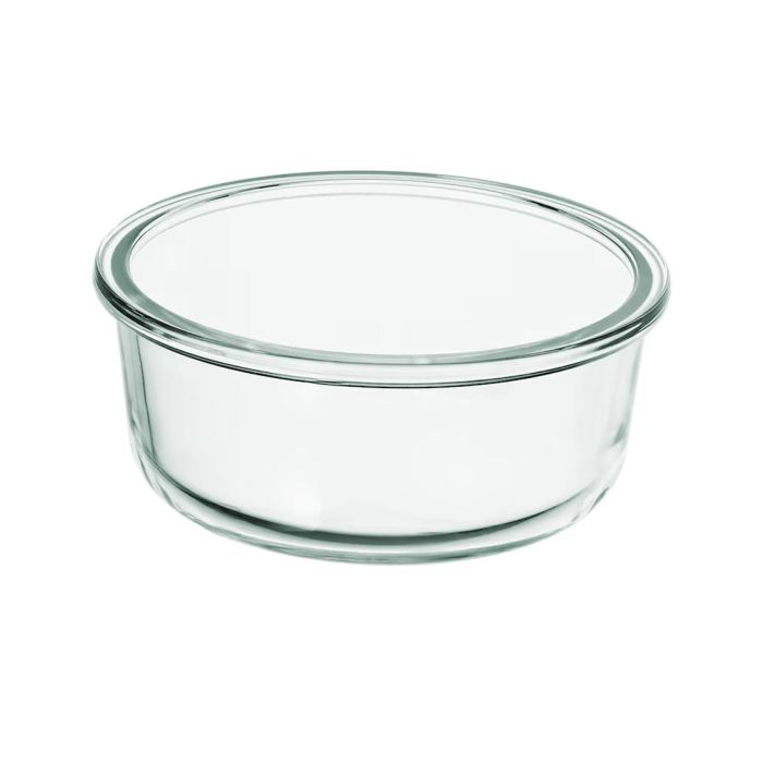 Molde de vidrio redondo para Airfryer 19.5 cm Quttin - Inde (12 Unidades) 1 Molde de vidrio redondo para Airfryer 19.5 cm Quttin - Inde (12 Unidades) 1