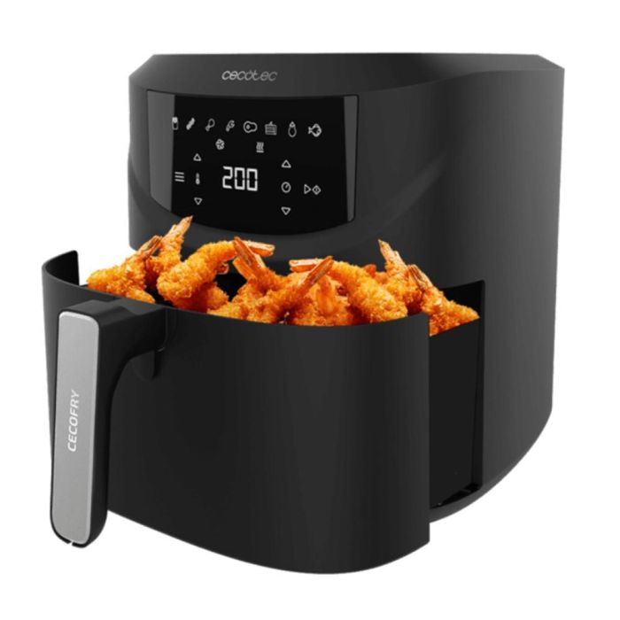 Cecotec Cecofry Absolute 7600 Sencillo 7,6 L Independiente 2000 W Freidora de aire caliente Negro 1 Cecotec Cecofry Absolute 7600 Sencillo 7,6 L Independiente 2000 W Freidora de aire caliente Negro 1