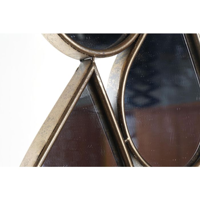 DKD Home Decor Espejo Moderno Dorado 2.5 x 100 x 40 cm 1