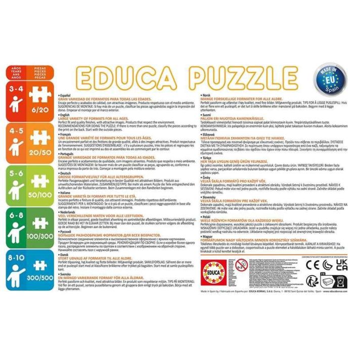 Puzzle 100 Dinosaurios 13179 Educa 7