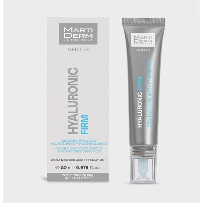 Martiderm Shot Hyaluronic Firm | Suero Facial con Ácido Hialurónico Reafirmante 20 mL