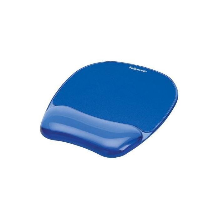 Fellowes Alfombrilla Con Reposamuñecas Gel Azul 1 Fellowes Alfombrilla Con Reposamuñecas Gel Azul 1