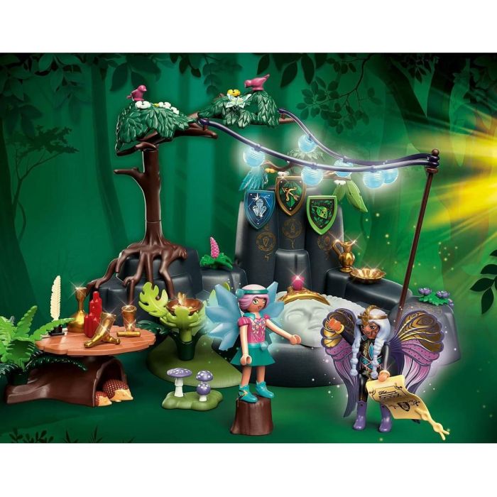 Playmobil Ayuma Ceremonia de Primavera Set para Niños a Partir de 7 Años con Hada Chamán y Doncella, 107 Piezas 2