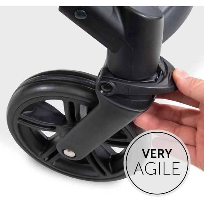 Hauck HAU4007923148457 Cochecito Compacto Rapid 4 Ruedas Negro para Bebés 5 Hauck HAU4007923148457 Cochecito Compacto Rapid 4 Ruedas Negro para Bebés 5