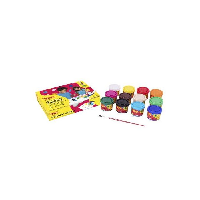 Tempera Jovi 35 Ml (Bote) Estuche De 12