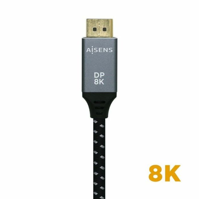 Cable DisplayPort Aisens A149-0438 Negro Negro/Gris 3 m 3 Cable DisplayPort Aisens A149-0438 Negro Negro/Gris 3 m 3