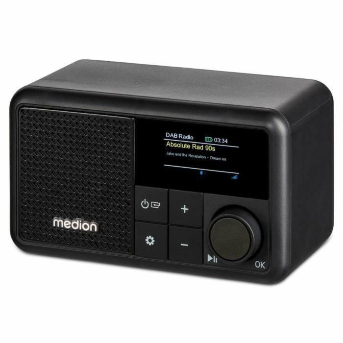 Medion AAAPC79485 Mini Radio Digital DAB/FM Portátil - Mono 2W RMS - Negro 3