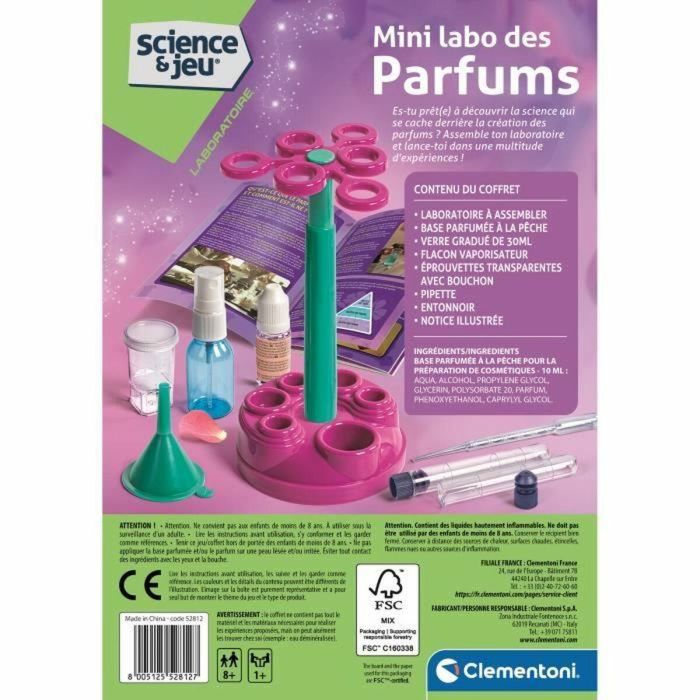 Juego Laboratorio Científico Clementoni Mini labo des parfums 1