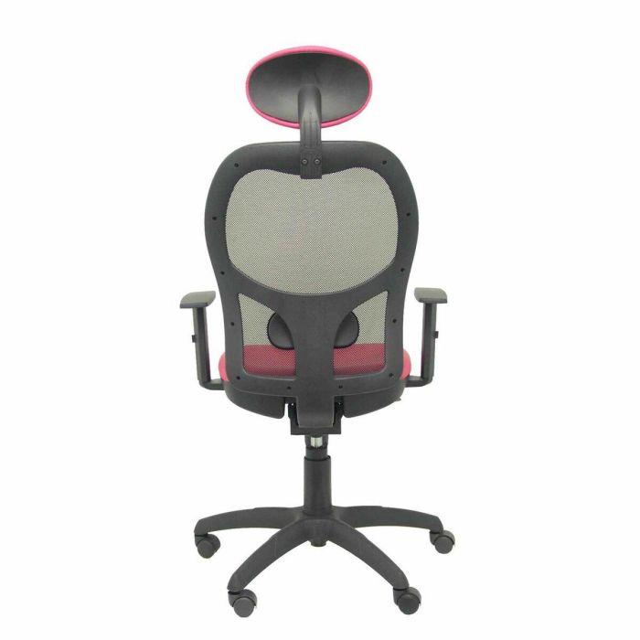 Silla de Oficina con Cabecero Jorquera malla P&C SNSPRSC Rosa 1