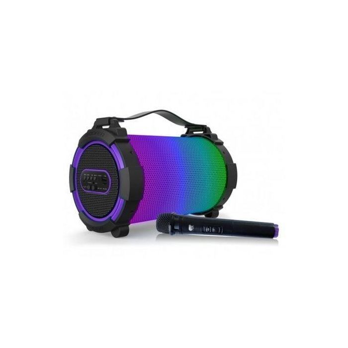 ALTAVOZ BLUETOOTH FONESTAR TRIUMPH - 30W - FM - USB - MICROSD - MICRÓFONO INALÁMBRICO - FUNCIÓN KARAOKE - EFECTOS LUMINOSOS - BAT. 2000MAH 0 ALTAVOZ BLUETOOTH FONESTAR TRIUMPH - 30W - FM - USB - MICROSD - MICRÓFONO INALÁMBRICO - FUNCIÓN KARAOKE - EFECTOS LUMINOSOS - BAT. 2000MAH 0