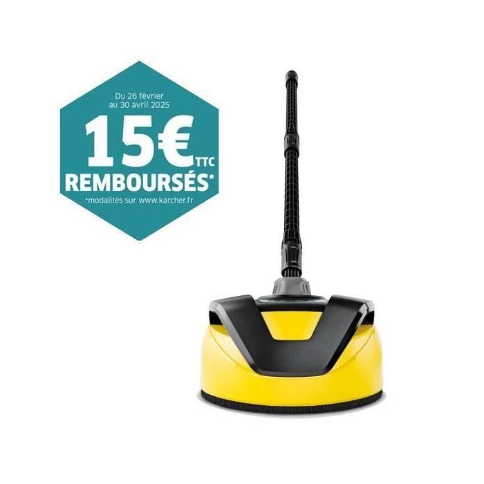 Limpiador de superficies KARCHER T-Racer T 5 - Amarillo y negro 1 Limpiador de superficies KARCHER T-Racer T 5 - Amarillo y negro 1