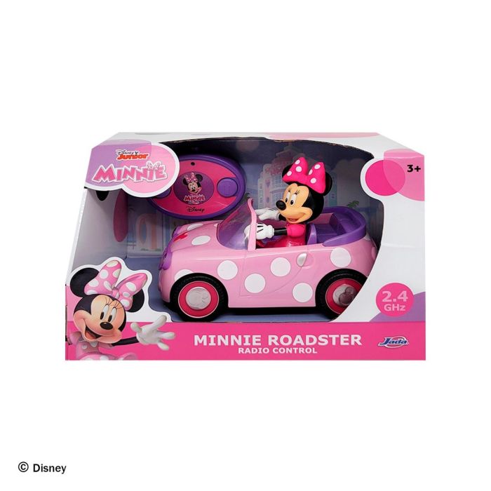 Simba 9333456214R00 Disney Minnie Mouse Roadster Teledirigido 19 cm, Coche RC para Niños +3 Años 1 Simba 9333456214R00 Disney Minnie Mouse Roadster Teledirigido 19 cm, Coche RC para Niños +3 Años 1