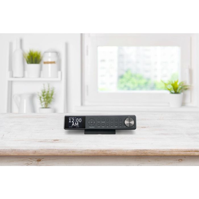 Medion MED4061275218121 Radio de cocina DAB+ con 2x3W RMS de potencia, color negro 5