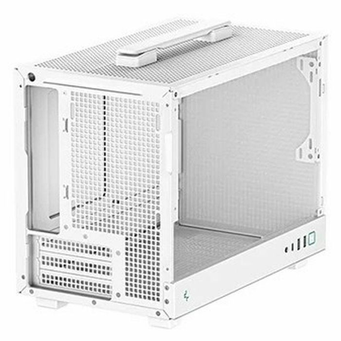 Deepcool Caja Ordenador Gaming Mini-ITX CH160, Blanco, Compatible con Tarjetas Gráficas hasta 30.5 cm, Panel de Vidrio Templado 8 Deepcool Caja Ordenador Gaming Mini-ITX CH160, Blanco, Compatible con Tarjetas Gráficas hasta 30.5 cm, Panel de Vidrio Templado 8