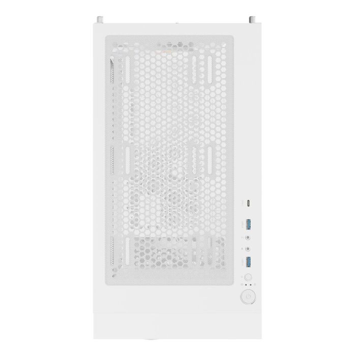 GENESIS Diaxid 605 ARGB Carcasa PC Gaming Midi Tower Blanco con Panel Vidrio Templado, Soporte AIO 420mm y USB-C GENESIS Diaxid 605 ARGB Carcasa PC Gaming Midi Tower Blanco con Panel Vidrio Templado, Soporte AIO 420mm y USB-C