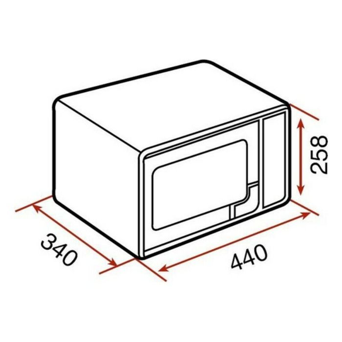 Microondas con Grill Teka 40590480 20 L 700W 1