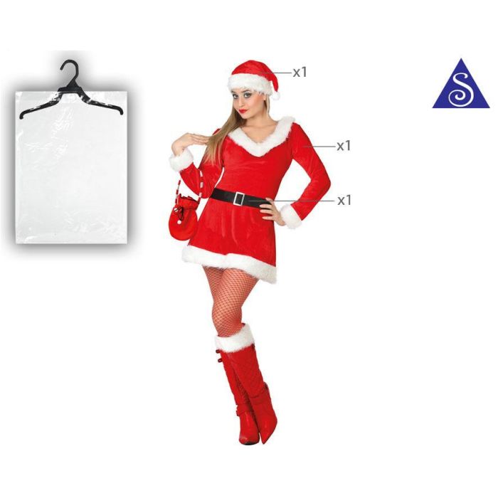 Disfraz Mama Noel Mujer Adulto Clásico M-L 1 Disfraz Mama Noel Mujer Adulto Clásico M-L 1