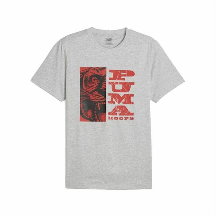 Camiseta de Manga Corta Hombre Puma The Hooper 3 Gris claro 0 Camiseta de Manga Corta Hombre Puma The Hooper 3 Gris claro 0