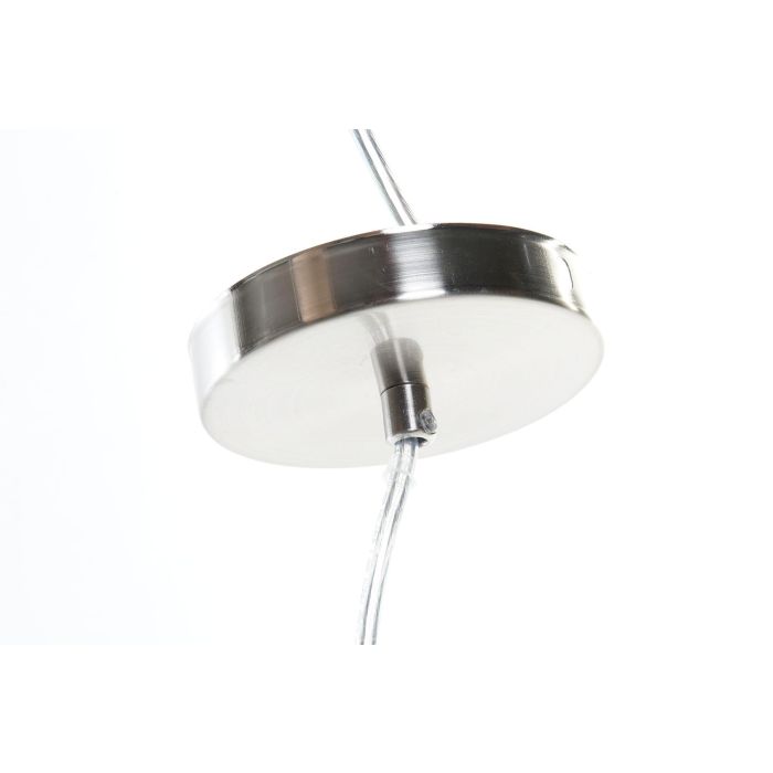 DKD Home Decor Lámpara de Techo Urban de Metal Gris y Blanco Casquillo E14 25W Máx. 16x17x16 cm Pack de 4 Unidades 3 DKD Home Decor Lámpara de Techo Urban de Metal Gris y Blanco Casquillo E14 25W Máx. 16x17x16 cm Pack de 4 Unidades 3