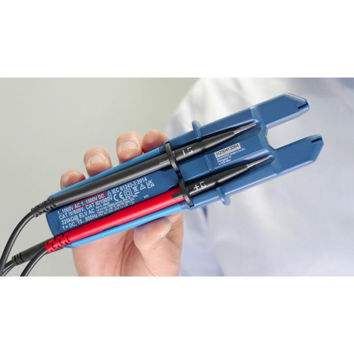 Pancontrol Probador de voltaje y continuidad, pantalla LED + LCD 1000V, NCV, ideal para instalaciones solares 3