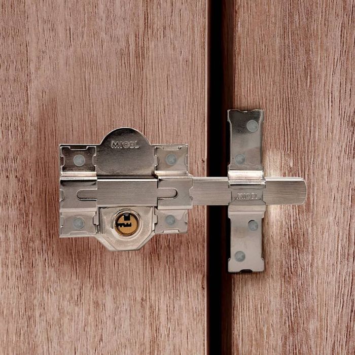 Cerrojo de seguridad Micel crr11 86l/50 Acero Níquel 50 mm Sobreponer 3